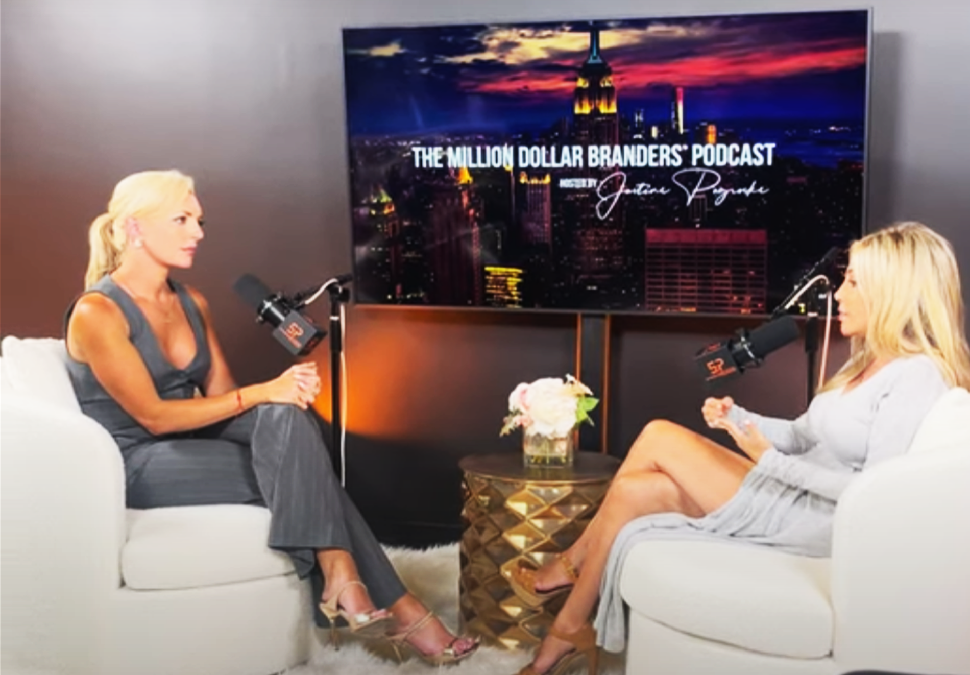 Shina At the Million Dollar Branders Podcast